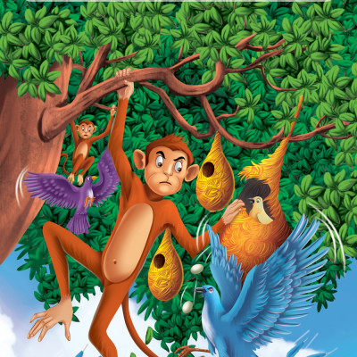 Những Câu Chuyện Đạo Đức Đặc Sắc – Chim Và Khỉ