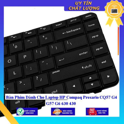 Bàn Phím dùng cho Laptop HP Compaq Presario CQ57 G4 G57 G6 630 430  - Hàng Nhập Khẩu New Seal