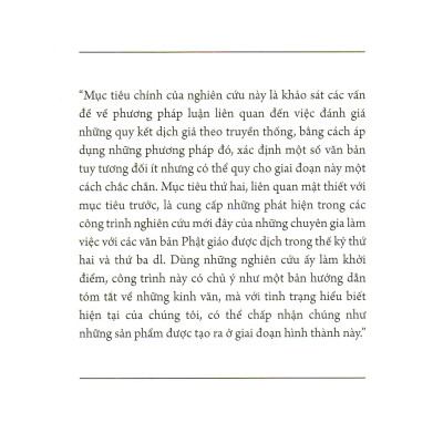 Những bản dịch Phật giáo sớm nhất ở Trung quốc