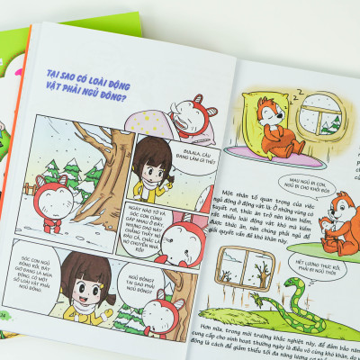 Sách Bách Khoa Tri Thức - 10 Vạn Câu Hỏi Vì Sao - Combo 05 Tập Động Vật - Thực Vật - Đinh Tị Books