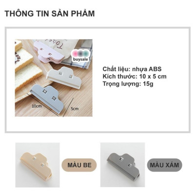 Kẹp Nhựa, Kẹp Miệng Túi Đồ Ăn, Túi Thực Phẩm, Túi Bánh Kẹo, Túi Hạt Đã Mở, Nhiều Màu Lựa Chọn, Tiện Dụng Cho Gia Đình. TakyHome 5210