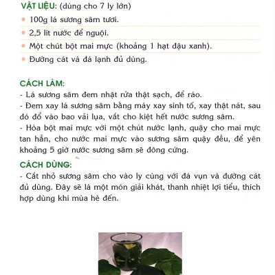 Các Món Giải Nhiệt Được Nhiều Người Ưa Thích