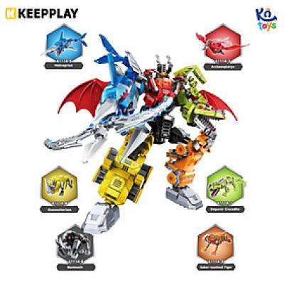 Đồ chơi lắp ráp, xếp hình K Keepplay 41114 - Robot Thần Vũ (775 mảnh ghép)