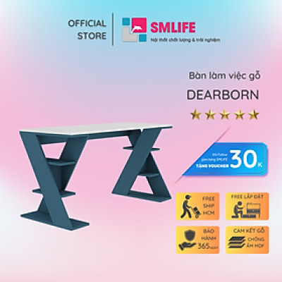 Bàn Học Cho Bé Kiểu Dáng Nhỏ Gọn Tiện Dụng SMLIFE Dearborn