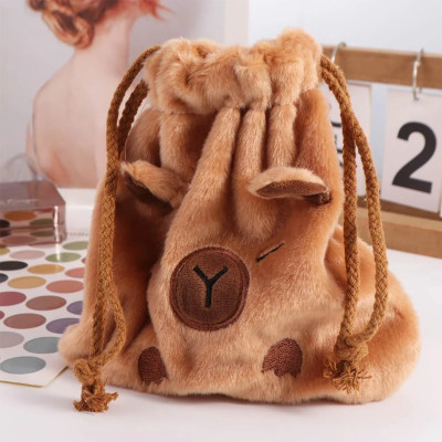 Đồ chơi túi rút dây hình Capybara Value Toys