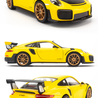 Mô hình xe Porsche 911 GT2 RS Yellow 1:24 Maisto 31523