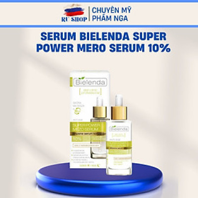 Serum huyết thanh tươi Bielenda cho da dầu mụn se khít chân lông 30ml
