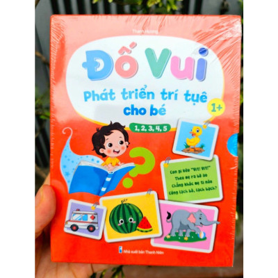 Sách Đố Vui Phát Triển Trí Tuệ Cho Bé 12345 - Bộ bìa cứng 5 cuốn