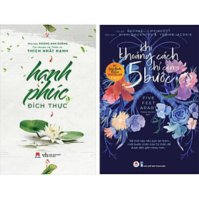 Combo Hạnh Phúc Đích Thực + Khi Khoảng Cách Chỉ Còn 5 Bước (2 Cuốn)