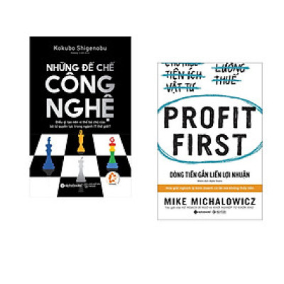 Combo 2 cuốn sách: Những Đế Chế Công Nghệ  + Dòng Tiền Gắn Liền Lợi Nhuận
