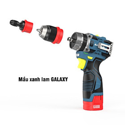 MÁY KHOAN PIN 16.8V (XANH LAM GALAXY) AKUZA K7 - HÀNG CHÍNH HÃNG