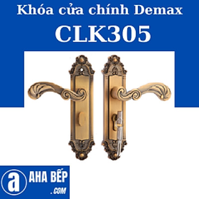 Khóa Cửa Chính Demax CLK305. Hàng Chính Hãng