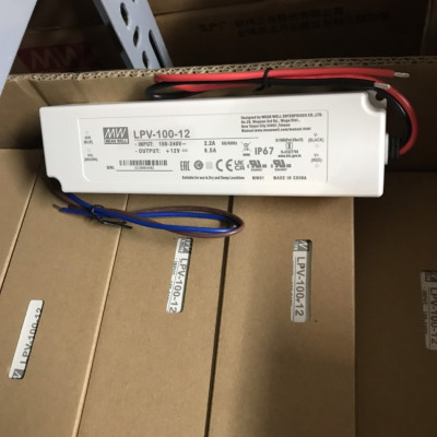 Nguồn LED Meanwell LPV-100-12 (12V 100W 8.5A), Hàng chính hãng