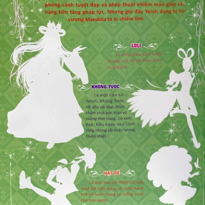 Dán Hình Trang Phục Yeloli - Tiên Nữ Loli Mộng Mơ