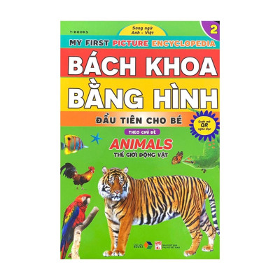 Combo Bách Khoa Bằng Hình Đầu Tiên Cho Bé Theo Chủ Đề - Song ngữ Anh Việt - Quét mã QR nghe đọc