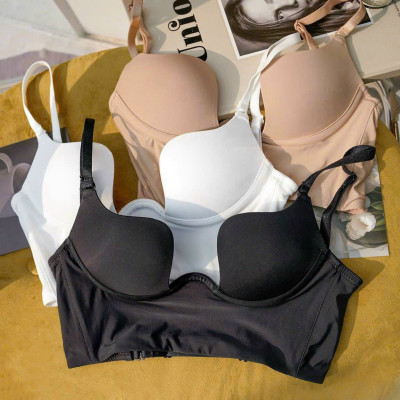 Áo lót hở lưng khoét chữ U 328 — Bra đa năng không lộ dây, mút mỏng định hình, cho áo hở lưng