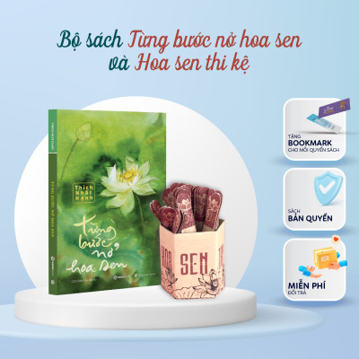 SÁCH - Từng bước nở hoa sen (TB 2024) - Thích Nhất Hạnh