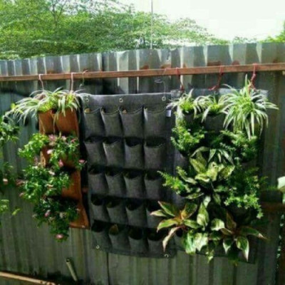 Túi vải, tự trồng rau trong túi vải 21 ngăn cao cấp siêu bền