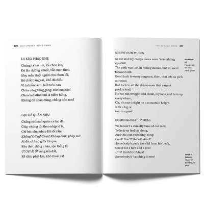 Sách - Câu Chuyện Rừng Xanh - The Jungle Book - Song Ngữ Việt-Anh