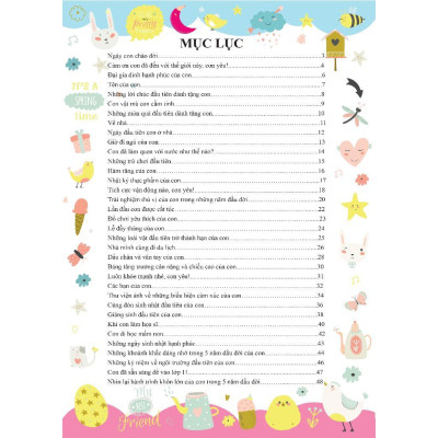 Sách - Nhật Ký 5 Năm Đầu Đời Của Bé - Bìa Cứng - Minh Thắng