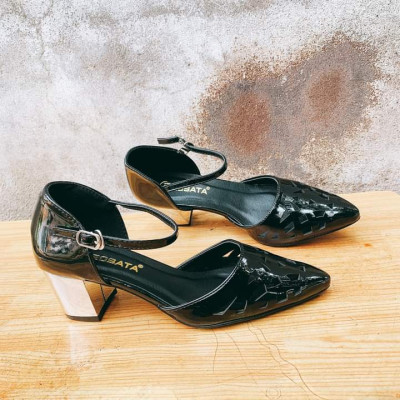 Giày mũi nhọn nữ cao cấp ROSATA ZA05 5p gót vuông - BKSTORE