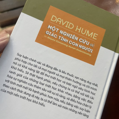 MỘT NGHIÊN CỨU VỀ GIÁC TÍNH CON NGƯỜI - DAVID HUME 