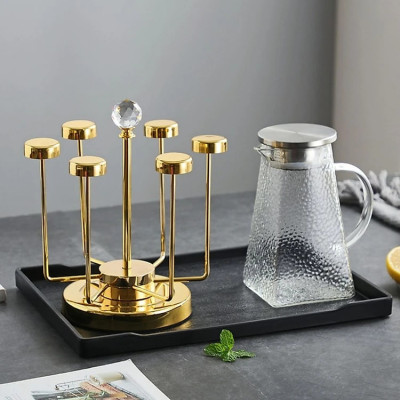 Giá Úp Cốc INox cao cấp Xoay 360 độ (hàng xuất Đức )