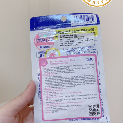 Thực phẩm bảo vệ sức khỏe DHC Hyaluronic Acid 30 days ( hàng chính hãng, có tem phụ )