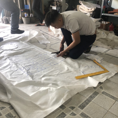 Vải địa kỹ thuật ART không dệt Khổ 100m2 | Trồng cây phủ đất | chống cỏ | phủ gốc cây | Chất lượng tốt nhất thị trường