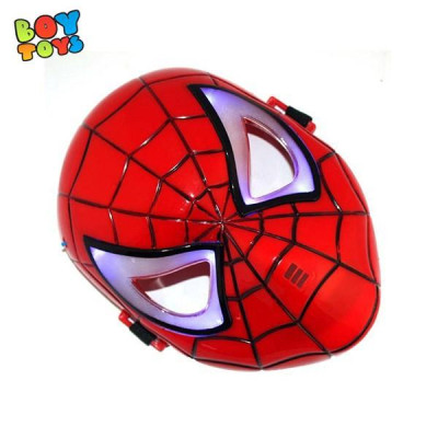 Mặt nạ siêu nhân Spider Man 3D có trang bị đèn