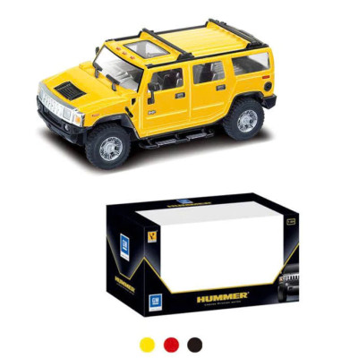 GOUKAI - 866-82431 Mô hình xe ô tô HUMMER FRICTION CAR tỷ lệ 1:24 (KT 30x13.5x15cm)