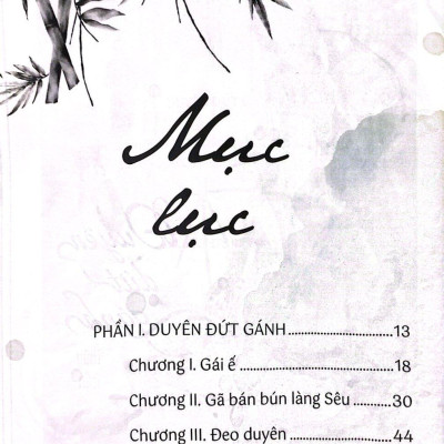 Sách - Duyên Đứt Gánh