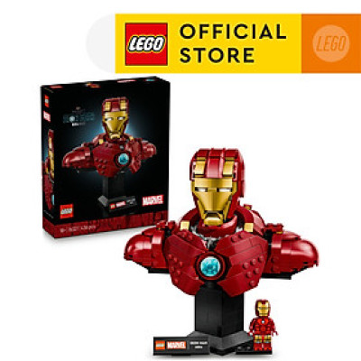 LEGO SUPERHEROES 76327 Đồ Chơi Lắp Ráp Nhân Vật Người Sắt (436 chi tiết)