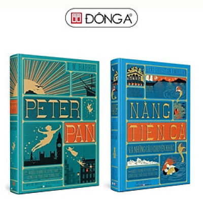 Sách - Combo 2 Cuốn: Peter Pan + Nàng Tiên Cá Và Những Câu Chuyện Khác - Đông A