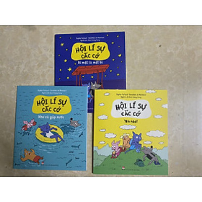 COMBO HỘI LÍ SỰ CẮC CỚ (3 QUYỂN)