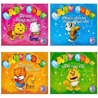 Bộ Sách Baby Book - Những Người Bạn Ngộ Nghĩnh (Bộ 4 Cuốn)
