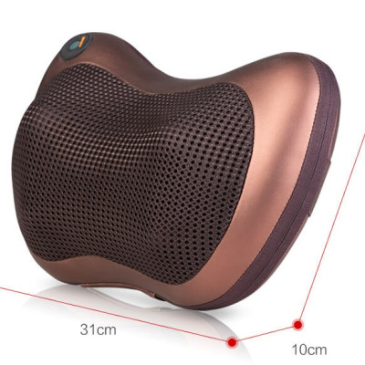 Gối Massage Hồng Ngoại 8 Bi giải tỏa căng thẳng, trị liệu cổ, vai, cột sống lưng - NPD-5818-GoiMatXa8bi