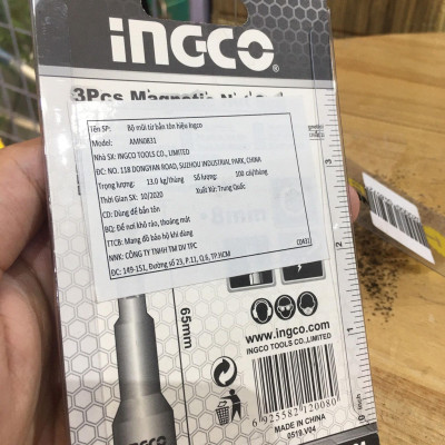 BỘ MŨI TỪ BẮN TÔN INGCO AMN0831 - HÀNG CHÍNH HÃNG