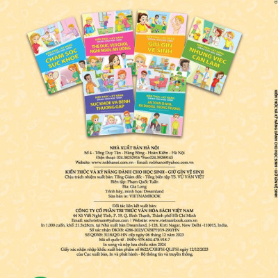 Combo 2 Quyển Kiến Thức Và Kỹ Năng Dành Cho Học Sinh: Thể Dục, Vui Chơi, Nghỉ Ngơi, Ăn Uống + Giữ Gìn Vệ Sinh