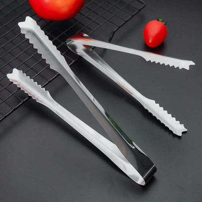 Combo 5 Kẹp Gắp Thức Ăn 25cm Bằng Thép Không Gỉ Tiện Dụng Cho Nhà Bếp Cây Gắp Đá Inox Gắp Thịt Cá, Gắp Đá Tiện Lợi