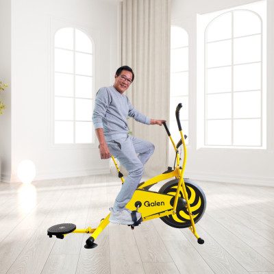 Xe Đạp Tập Thể Dục Tại Nhà Galen G022 Xe Đạp Tập Gym Cải Tiến Kết Hợp Tay Chân Và Dụng Cụ Xoay Eo Hỗ Trợ Đo Nhịp Tim Và Lượng Calo Tiêu Thụ