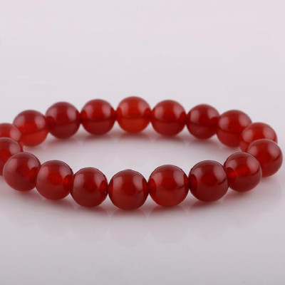 Vòng Tay Mã Não Đỏ Đậm