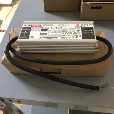 Nguồn LED Driver HLG-40H-24 Meanwell (40.08W 24V 1.67A)