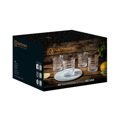Bộ 4 ly pha lê Nachtmann Ethno-Hàng chính hãng