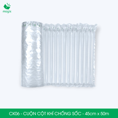 Cuộn cột khí chống sốc - 45cm x 50m - Xốp hơi, đệm hơi đóng gói hàng dễ vỡ - CK06