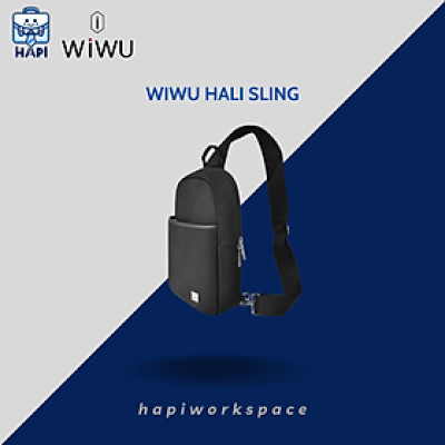 Túi đeo chéo bao tử WiWU Hali Sling Wi-HS: Chống thấm nước, siêu tiện dụng hàng ngày, gọn nhẹ