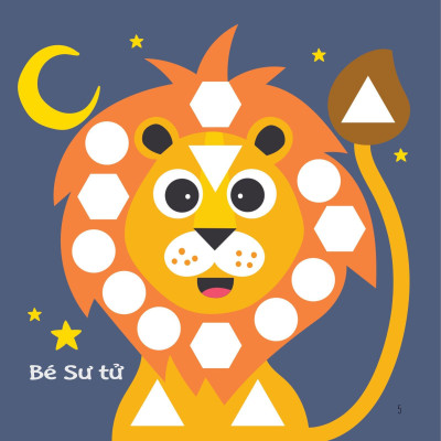 Hình Dán Ngộ Nghĩnh - Phát Triển Khả Năng Quan Sát - Các Em Bé Động Vật