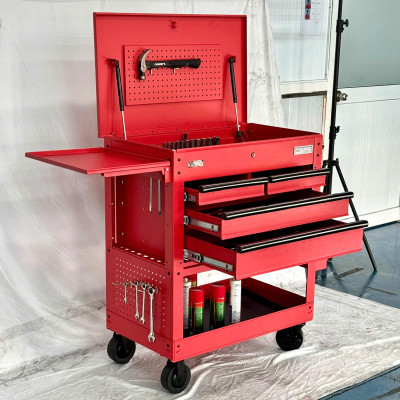 Tủ dụng cụ CSPS 84cm - 04 hộc kéo màu đỏ