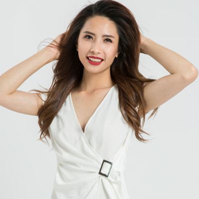 Áo Thắt Eo Hity TOP089 (Trắng Kim Cương)