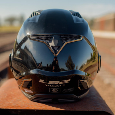 MŨ BẢO HIỂM FULLFACE 2 KÍNH LS2 FF900 VALIANT II LẬT HÀM 180 ĐỘ - GARA20